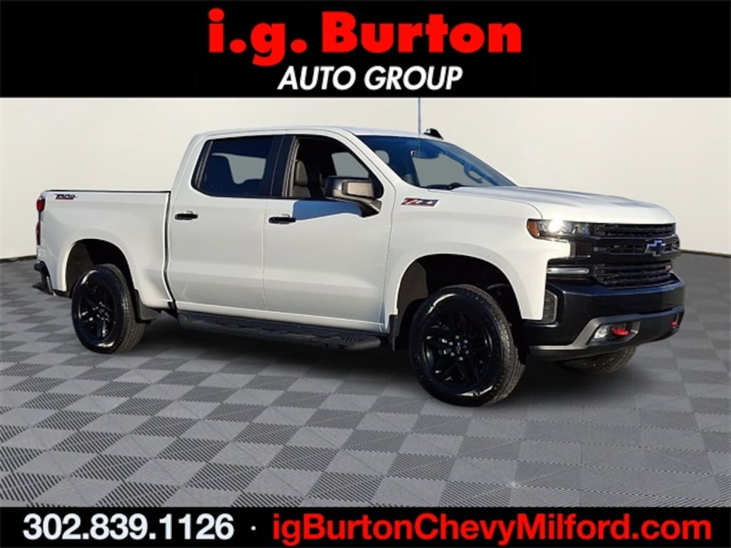 Certified 2021 Chevrolet Silverado 1500 LT Trail Boss Truck