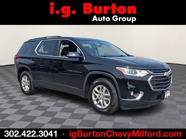 Black Metallic 2020 Chevrolet Traverse SUV / Crossover Four-Wheel Drive 9-Speed Automatic