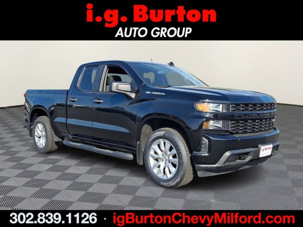 Used 2021 Chevrolet Silverado 1500 Custom Truck