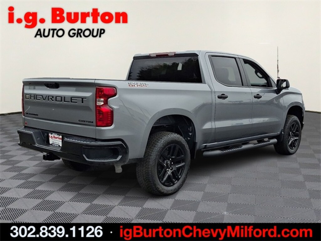 New 2026 Chevrolet Silverado 1500 Custom Trail Boss Truck Crew Cab