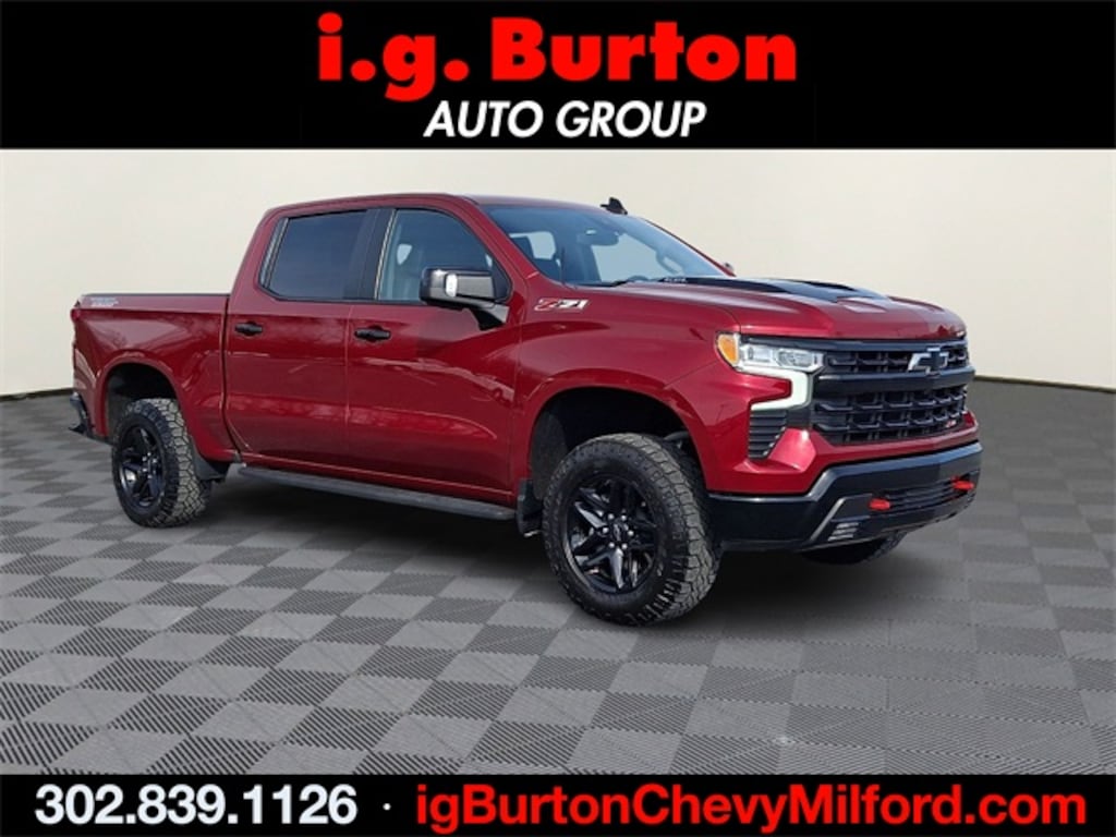 Certified 2023 Chevrolet Silverado 1500 LT Trail Boss Truck