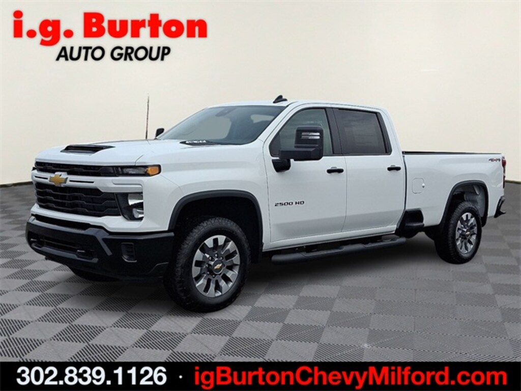 New 2026 Chevrolet Silverado 2500 HD Custom Truck Crew Cab