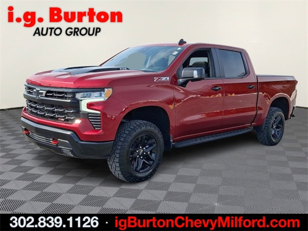 Certified 2023 Chevrolet Silverado 1500 LT Trail Boss Truck
