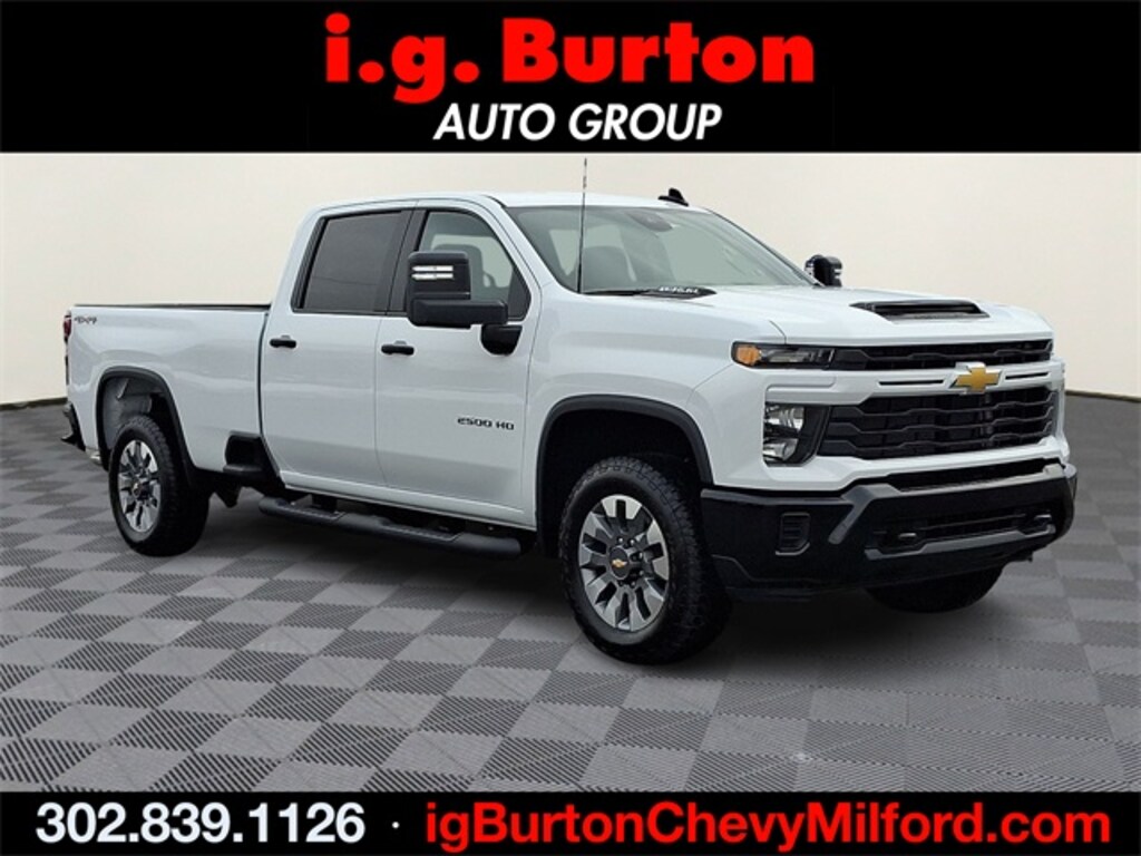 New 2026 Chevrolet Silverado 2500 HD Custom Truck Crew Cab