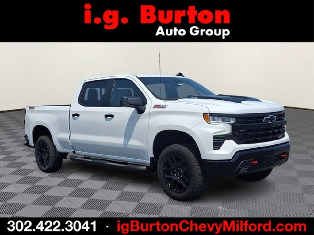 New 2026 Chevrolet Silverado 1500 LT Trail Boss Truck Crew Cab