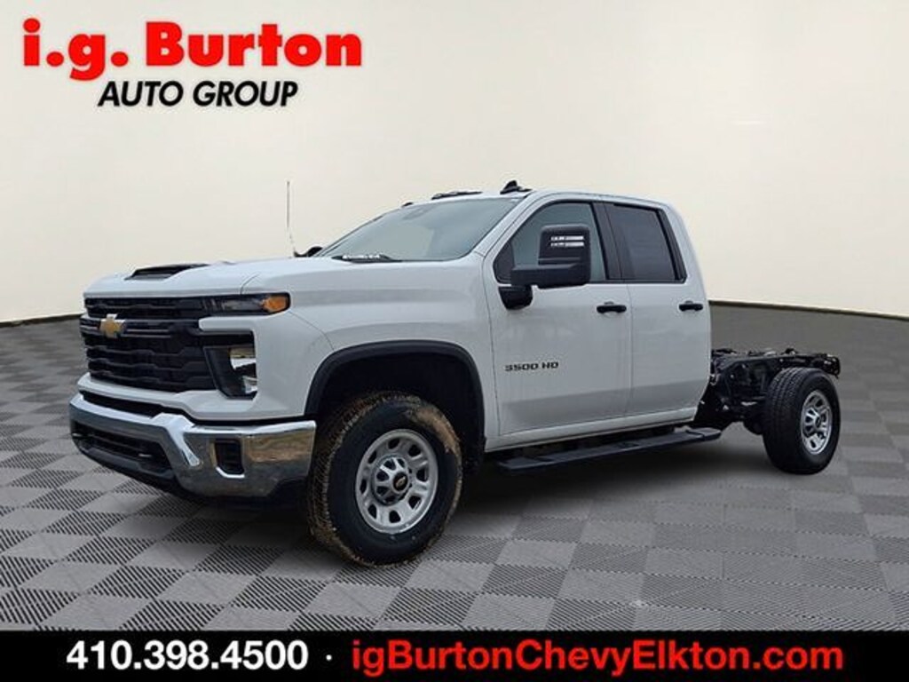 New 2025 Chevrolet Silverado 3500 HD WT Truck Double Cab