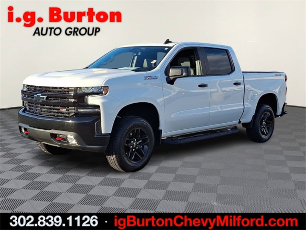Certified 2021 Chevrolet Silverado 1500 LT Trail Boss Truck
