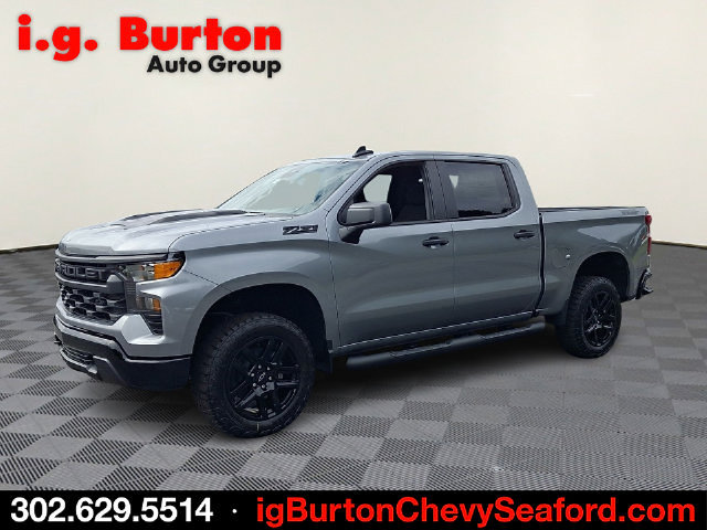 New 2026 Chevrolet Silverado 1500 Custom Trail Boss Truck Crew Cab