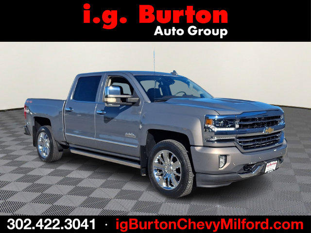 Pepperdust Metallic 2017 Chevrolet Silverado 1500 Pickup Truck Four-Wheel Drive 8-Speed Automatic Overdrive