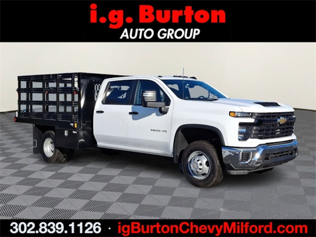 New 2024 Chevrolet Silverado 3500 HD Chassis Cab Work Truck Truck Crew Cab