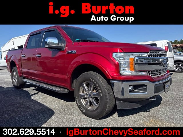 Ruby Red Metallic 2018 Ford F-150 Pickup Truck Four-Wheel Drive Automatic
