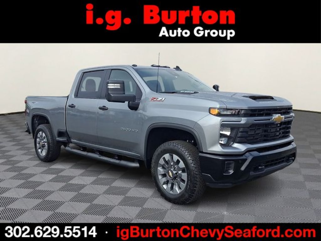 New 2026 Chevrolet Silverado 2500 HD Custom Truck Crew Cab