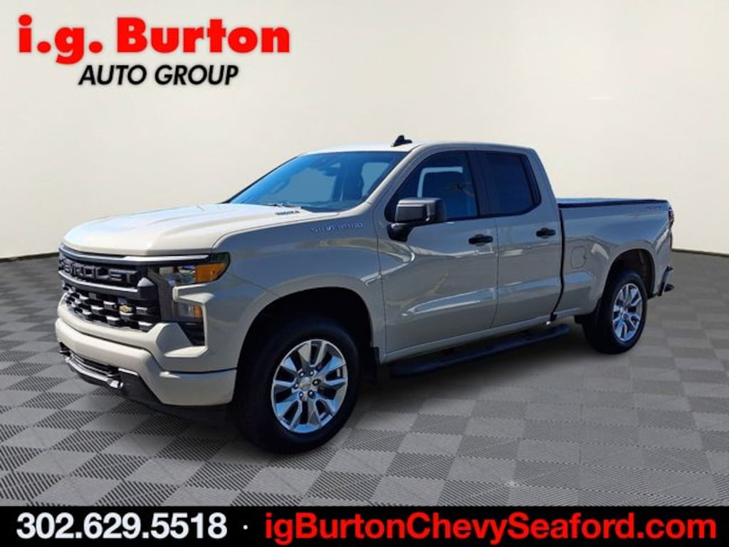 New 2026 Chevrolet Silverado 1500 Custom Truck Double Cab