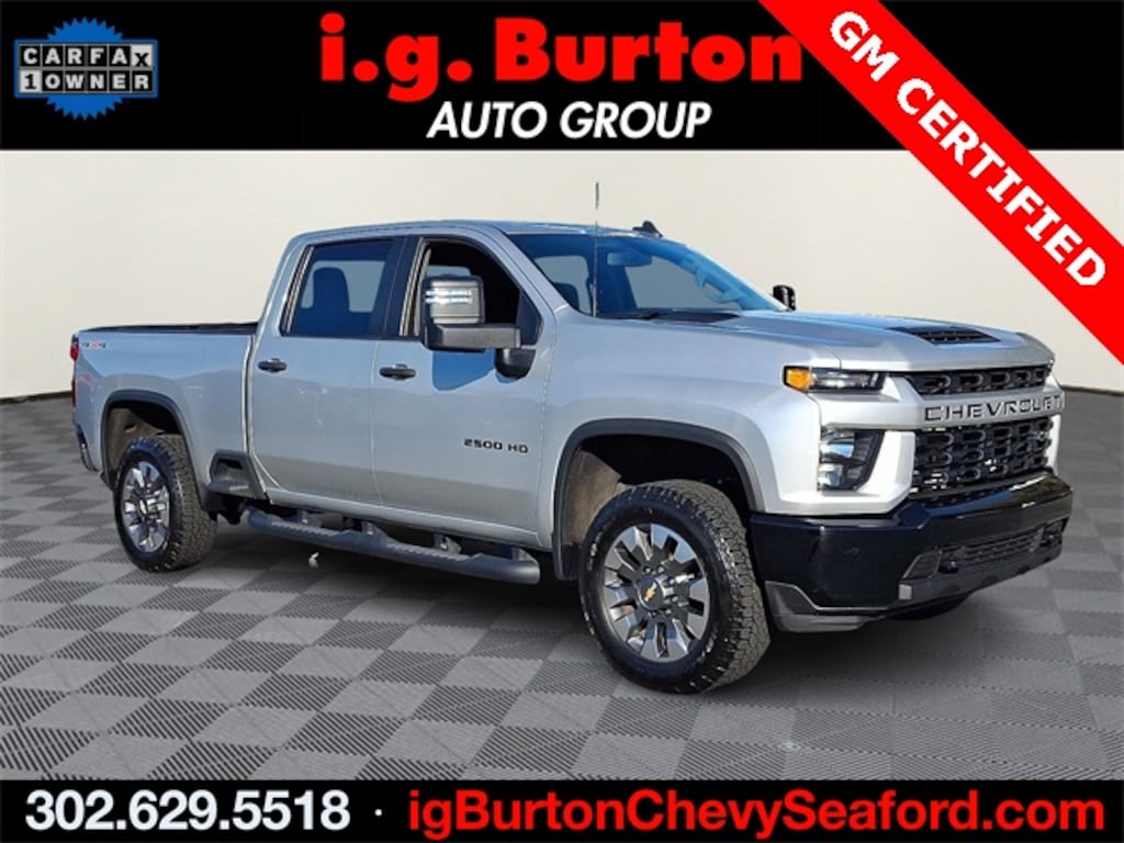Certified 2023 Chevrolet Silverado 2500HD Custom Truck