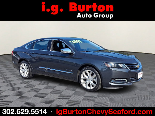 Gray Metallic 2019 Chevrolet Impala Sedan Front-Wheel Drive 6-Speed Automatic Overdrive
