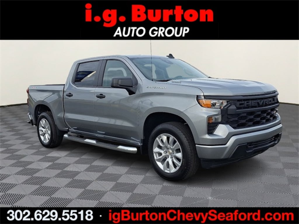 New 2026 Chevrolet Silverado 1500 Custom Truck Crew Cab