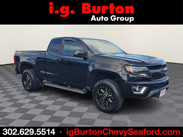 Black 2017 Chevrolet Colorado Pickup Truck Four-Wheel Drive 8-Speed Automatic