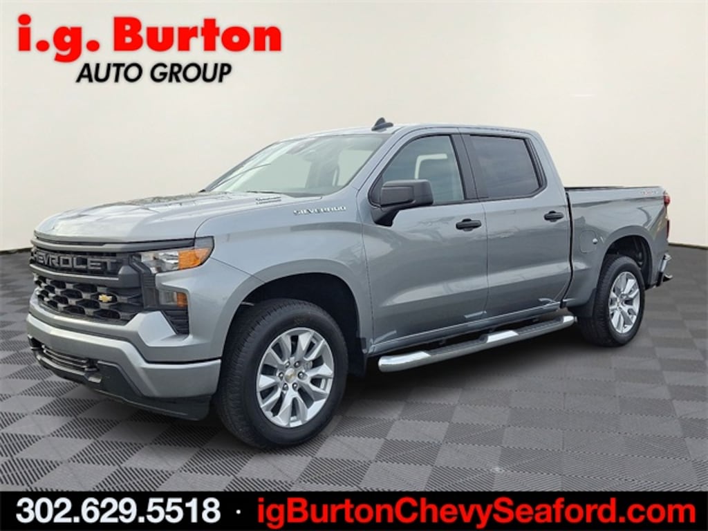 New 2026 Chevrolet Silverado 1500 Custom Truck Crew Cab