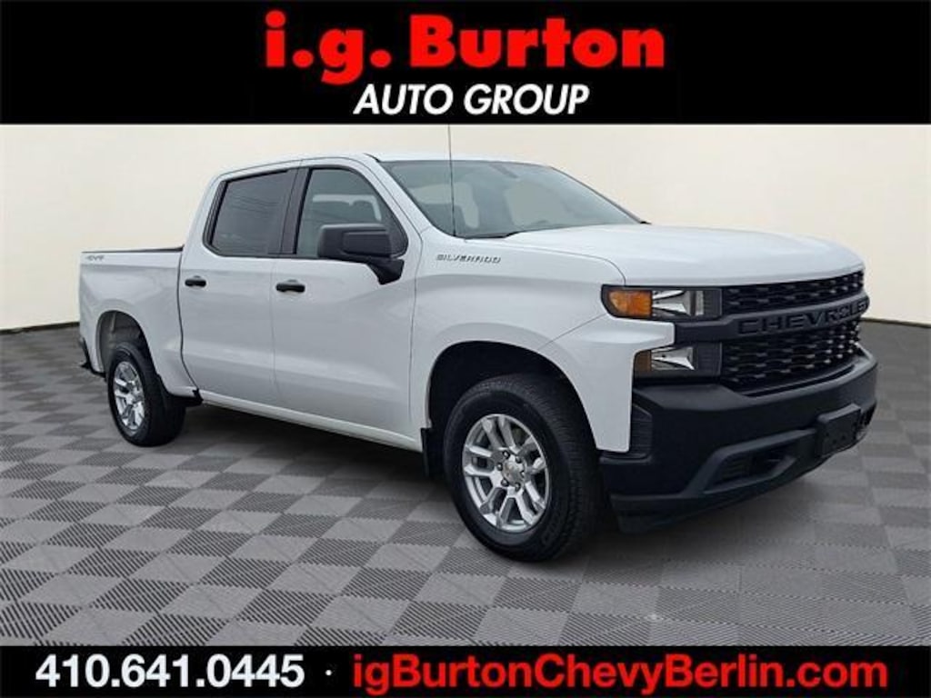 Certified 2021 Chevrolet Silverado 1500 WT