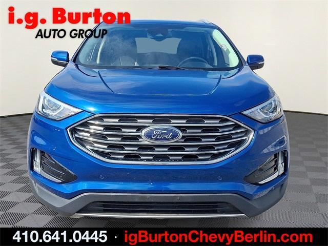 Used 2020 Ford Edge Titanium with VIN 2FMPK3K93LBB35946 for sale in Milford, DE