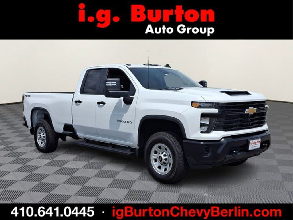 New 2026 Chevrolet Silverado 2500HD Work Truck Truck Double Cab