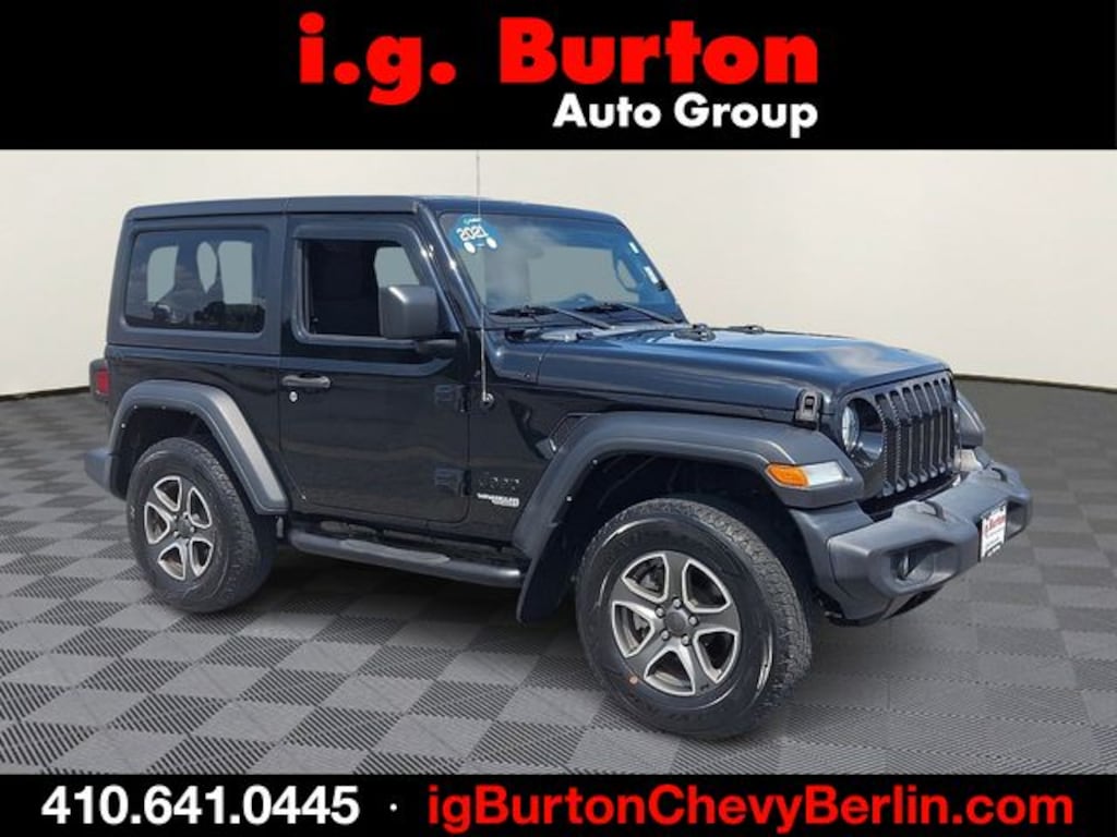 Used 2021 Jeep Wrangler Sport S SUV
