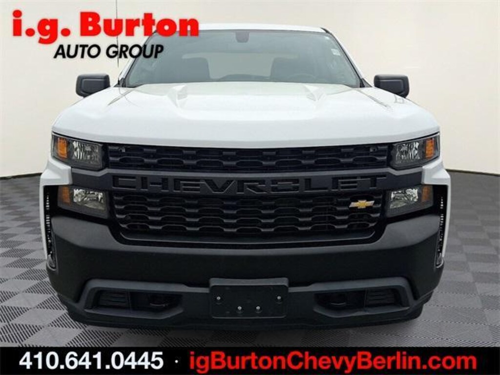 Certified 2021 Chevrolet Silverado 1500 WT