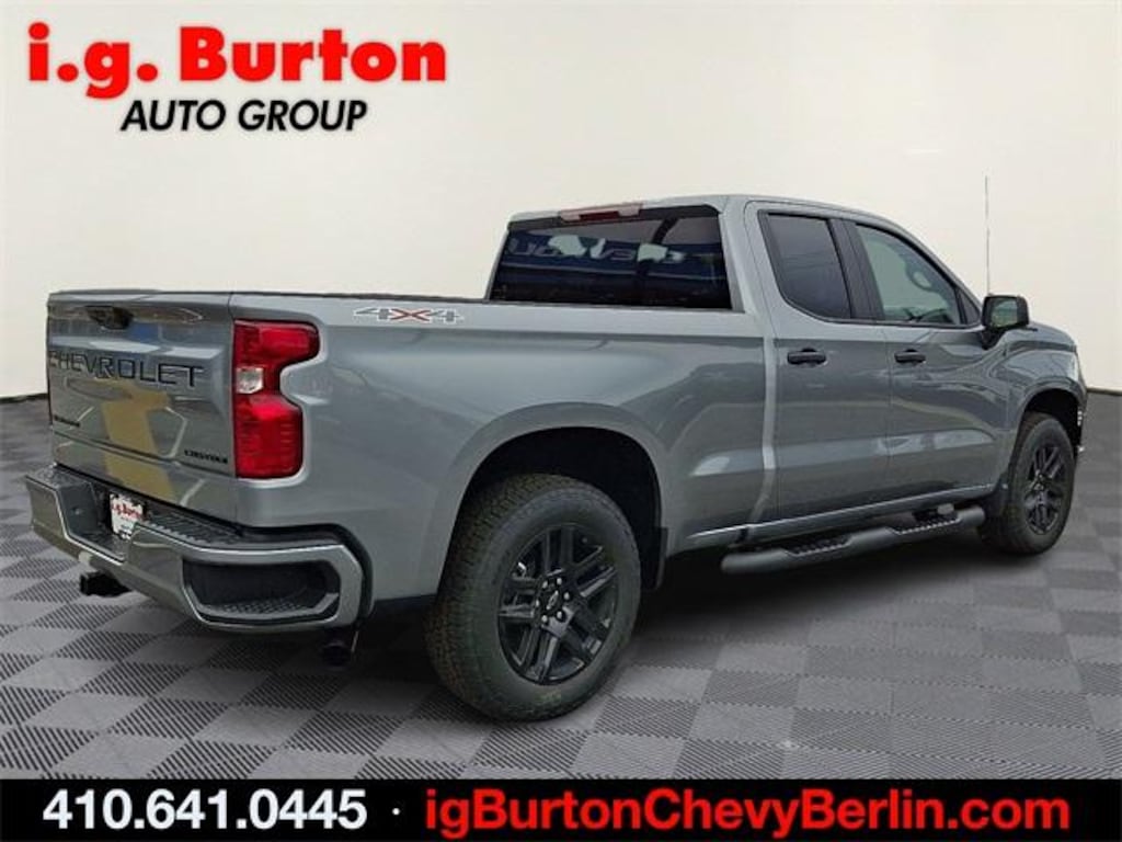 New 2026 Chevrolet Silverado 1500 Custom Truck Double Cab