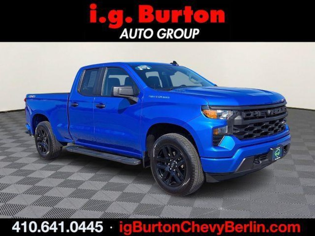 Certified 2025 Chevrolet Silverado 1500 Custom