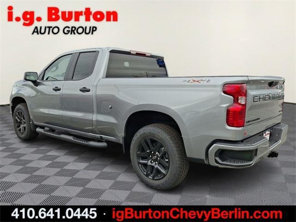 New 2026 Chevrolet Silverado 1500 Custom Truck Double Cab