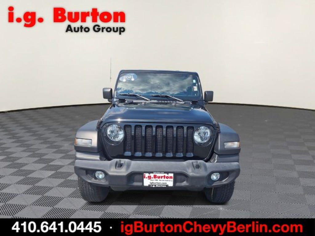 Used 2021 Jeep Wrangler Sport S SUV