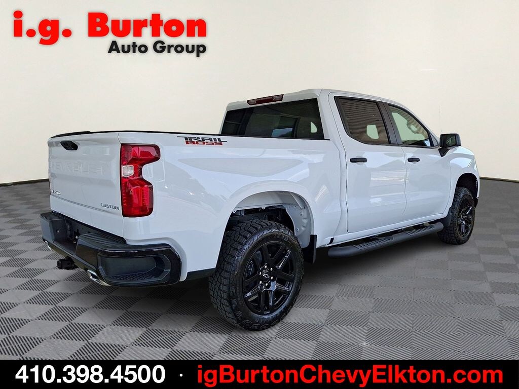 New 2026 Chevrolet Silverado 1500 Custom Trail Boss Truck