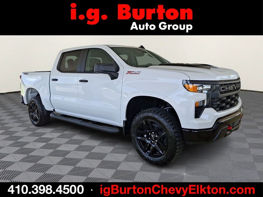 New 2026 Chevrolet Silverado 1500 Custom Trail Boss Truck