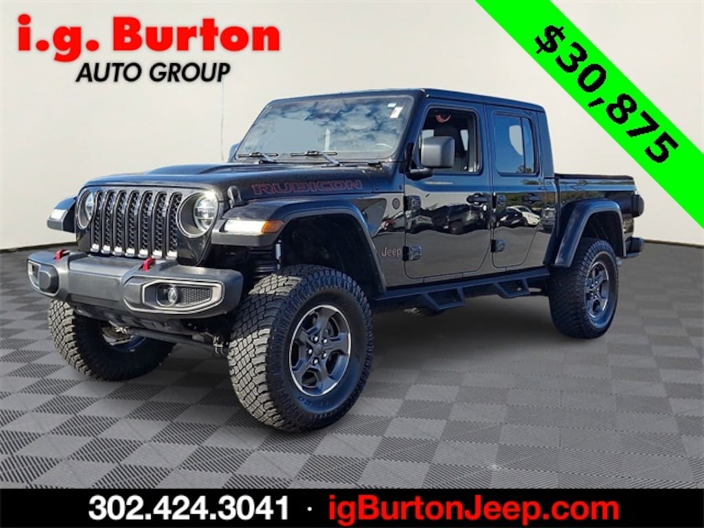 Certified 2020 Jeep Gladiator Rubicon Truck