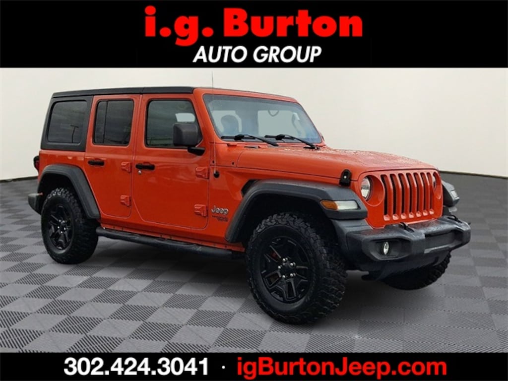 Used 2020 Jeep Wrangler Unlimited Sport S SUV