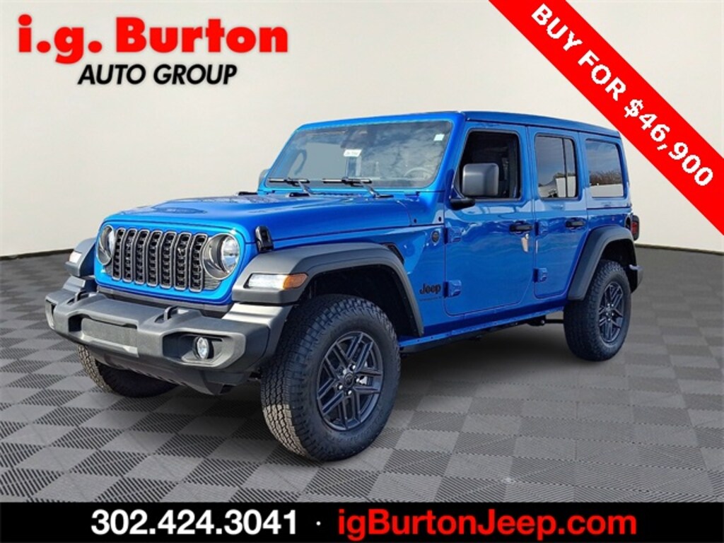 New 2026 Jeep Wrangler 4-DOOR SPORT S Sport Utility