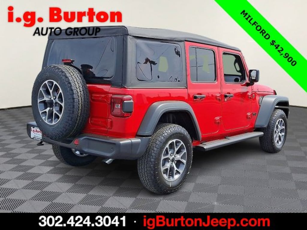 New 2025 Jeep Wrangler 4-DOOR SPORT S Sport Utility