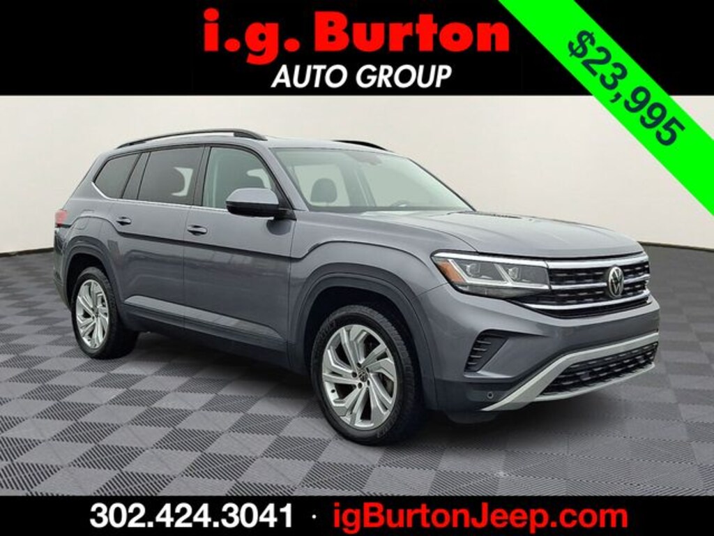 Used 2021 Volkswagen Atlas 3.6L V6 SE w/Technology SUV