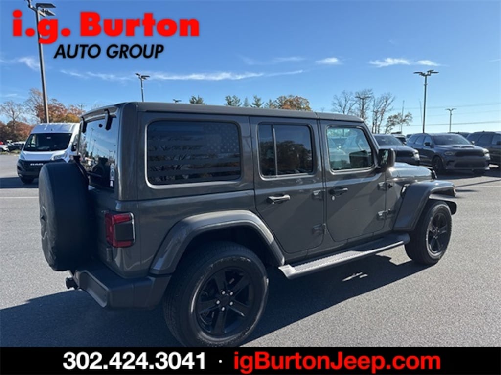 Certified 2020 Jeep Wrangler Unlimited Sahara SUV