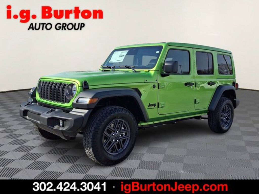 New 2026 Jeep Wrangler 4-DOOR SPORT S Sport Utility