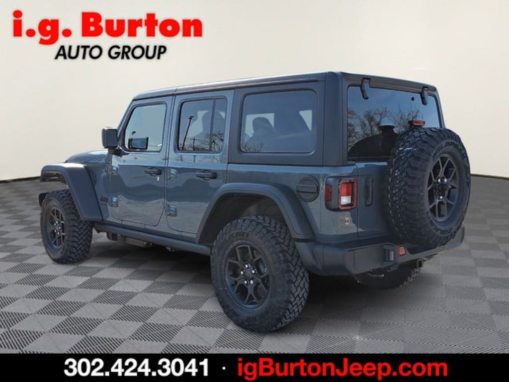 New 2026 Jeep Wrangler 4-DOOR WILLYS Sport Utility