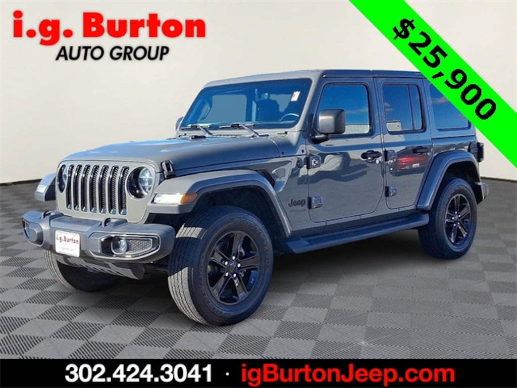 Used 2020 Jeep Wrangler Unlimited Sahara SUV