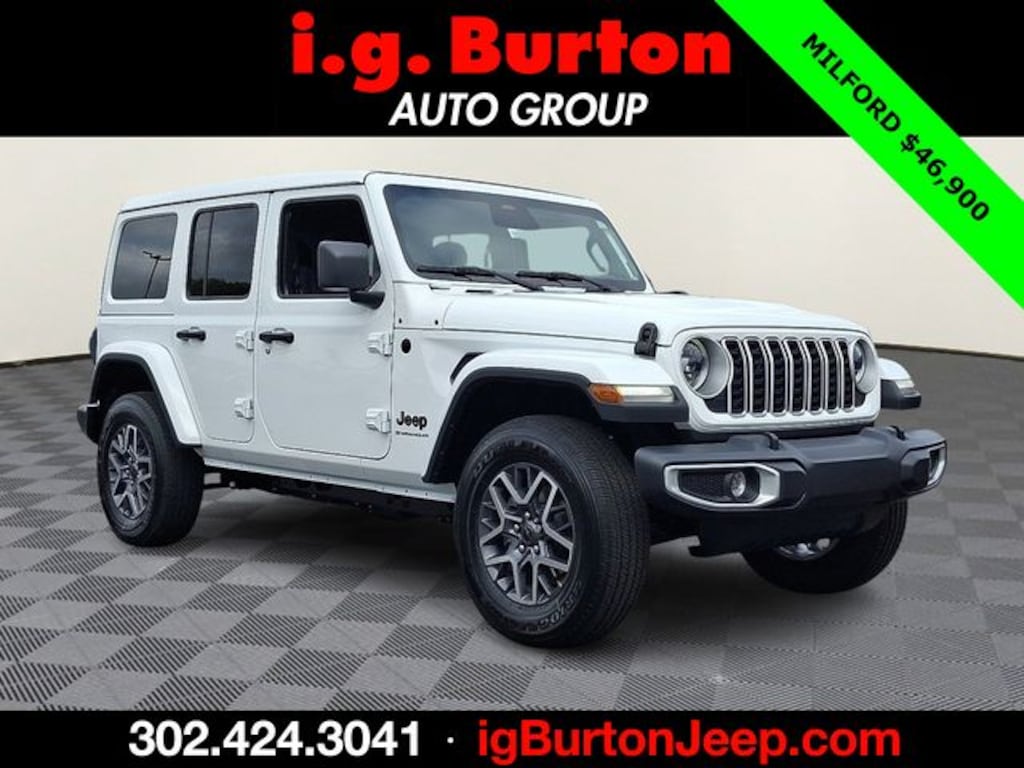 New 2025 Jeep Wrangler 4-DOOR SAHARA Sport Utility