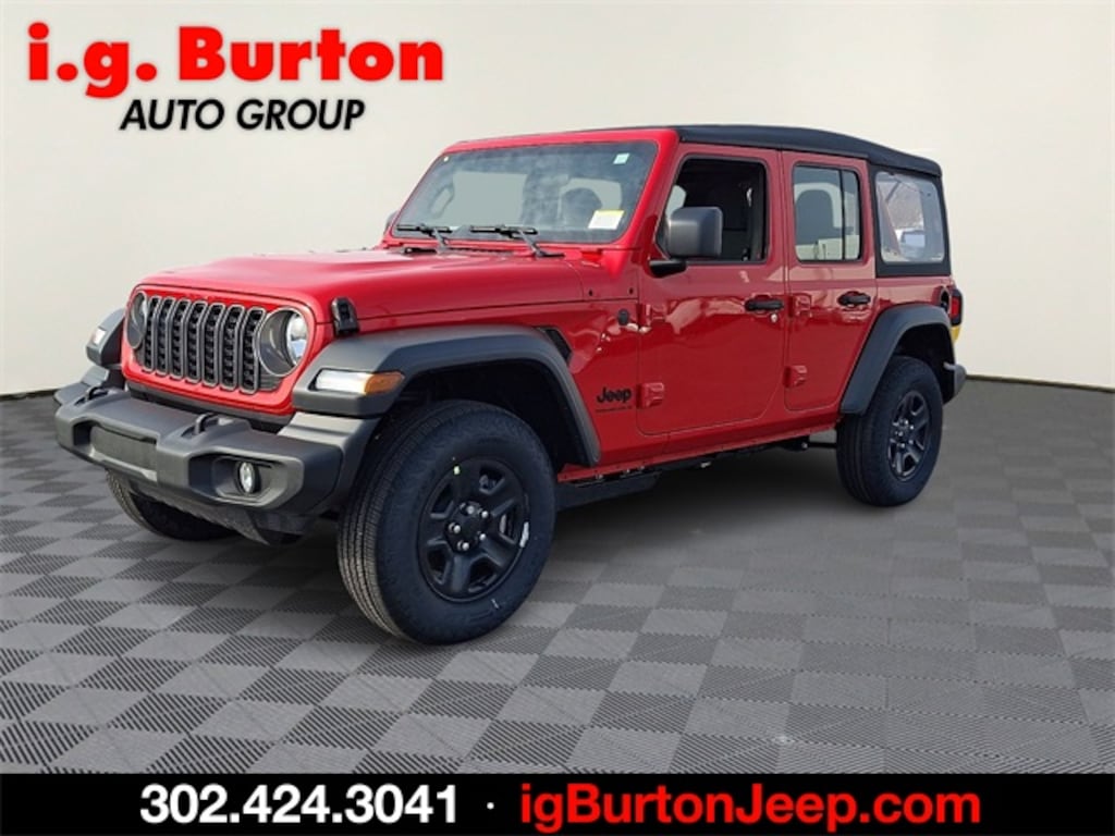 New 2026 Jeep Wrangler 4-DOOR SPORT Sport Utility