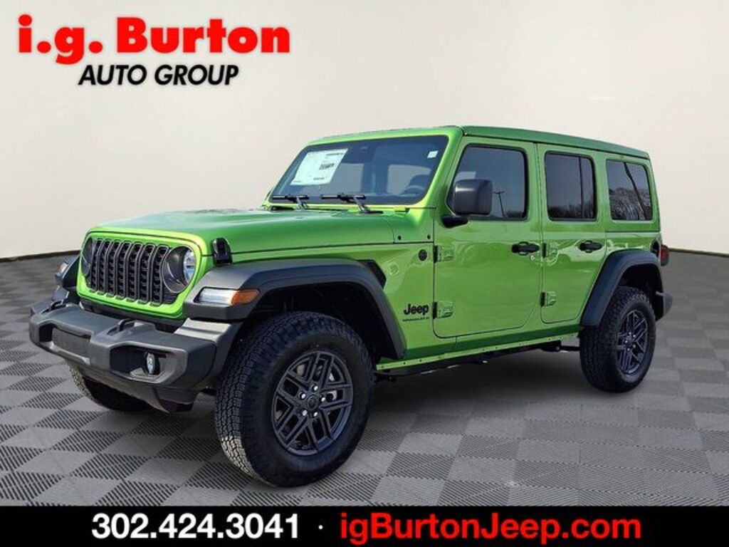 New 2026 Jeep Wrangler 4-DOOR SPORT S Sport Utility