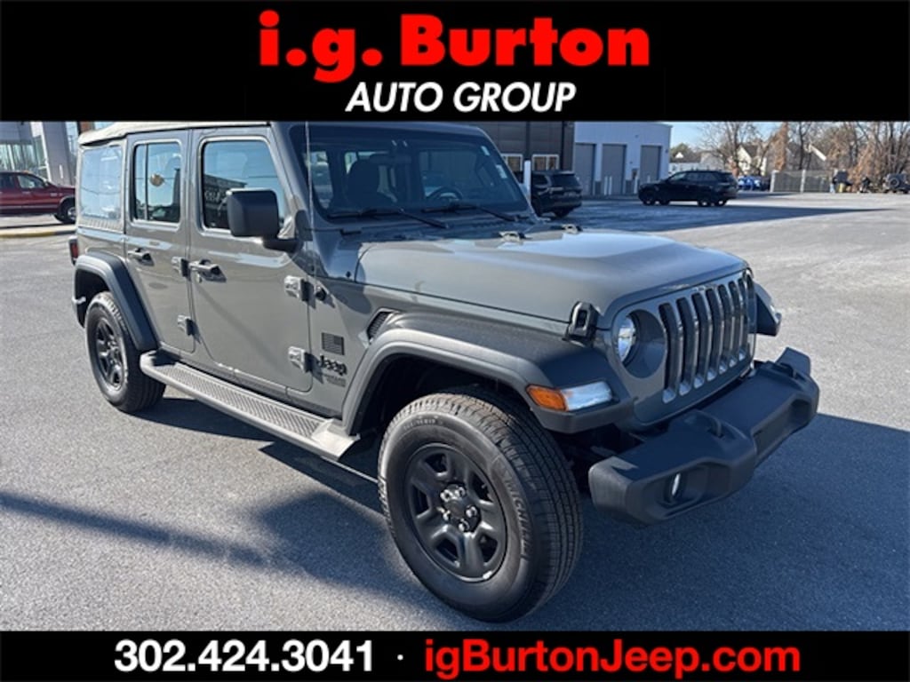 Used 2021 Jeep Wrangler Unlimited Sport SUV