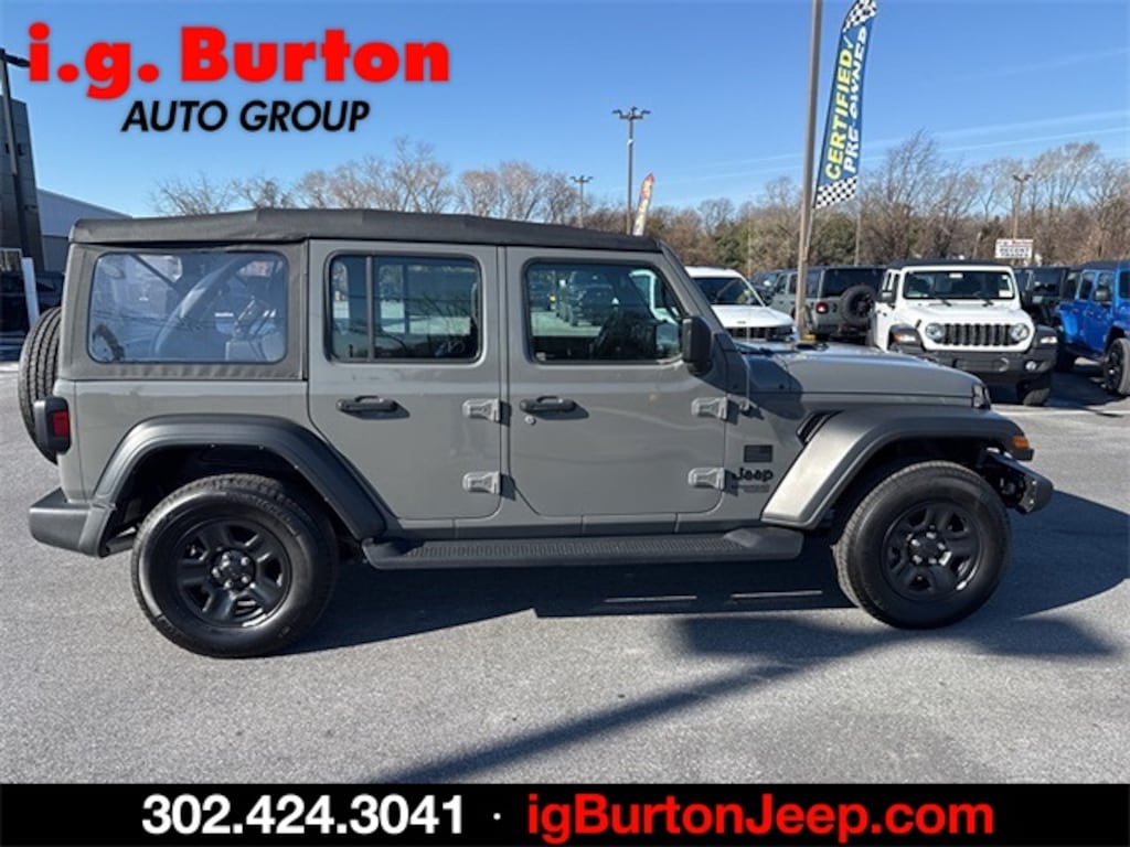Used 2021 Jeep Wrangler Unlimited Sport SUV