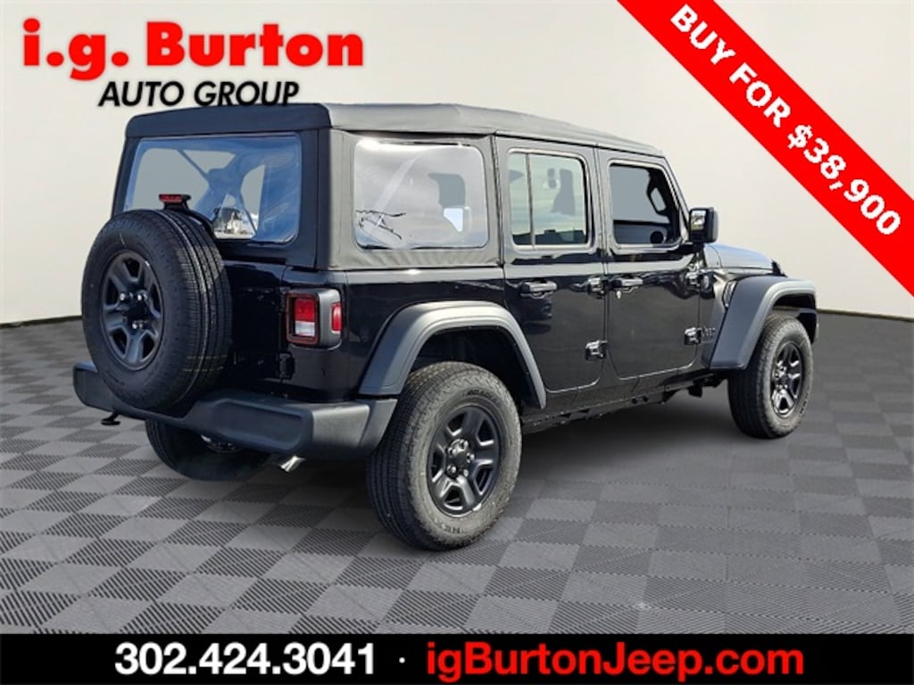 New 2026 Jeep Wrangler 4-DOOR SPORT Sport Utility