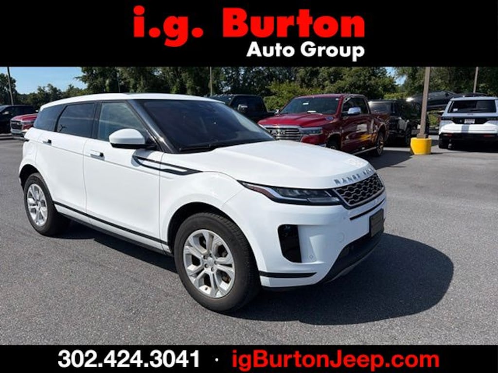 Used 2020 Land Rover Range Rover Evoque S SUV