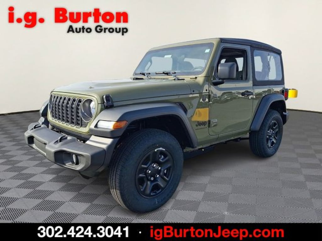 New 2026 Jeep Wrangler 2-DOOR SPORT Sport Utility